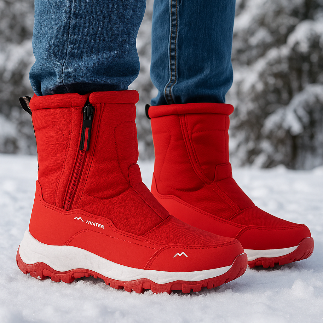 Insulated Waterproof Snow Boots for Women – Slip-Resistant Winter Footwear with Plush Lining for Cold Weather | Thomler