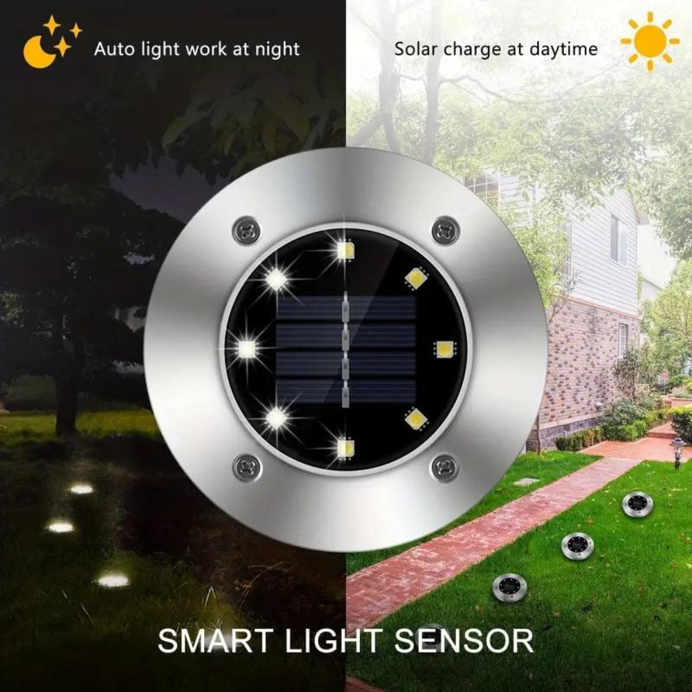 In-Ground Driveway & Garden Solar Stake Lights – Auto Dusk-to-Dawn LED Markers for Walkways, Yards & Patios | Thomler