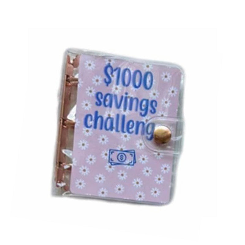 Cash Envelope Budget Binder for Money Saving Challenge Tracker – Reusable Vinyl Organizer for Bills Vacation Christmas Fund Planning | Thomler