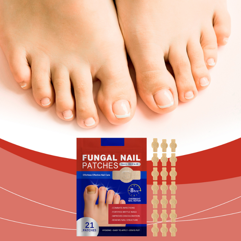 Toenail Repair Patches – Breathable Care for Discolored & Thickened Nails | Thomler