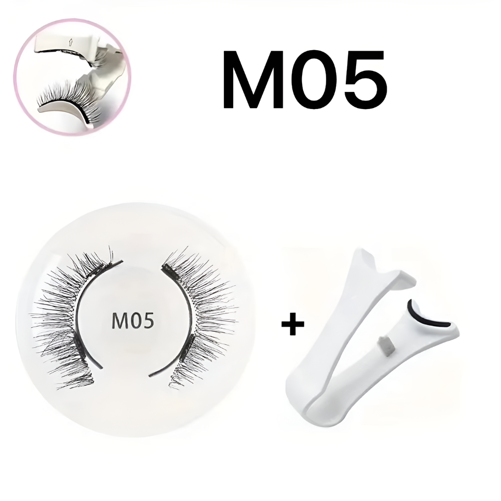 Reusable Magnetic False Eyelashes with Precision Applicator for Natural Volume & All-Day Wear | Thomler