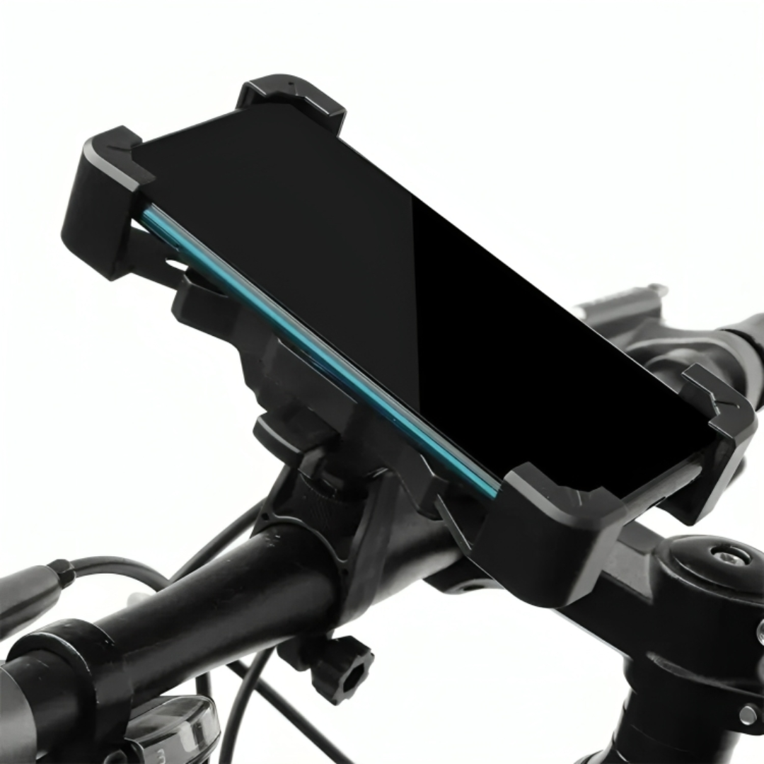 Rotating Phone Mount for Bike Handlebar – 360° Adjustable Smartphone Holder for Bicycle, Motorcycle & E-Bike – Universal Fit for iPhone | Thomler