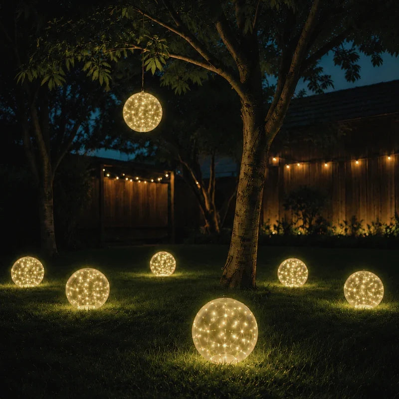 Solar Floating Pool Light – Color-Changing Waterproof Orb for Pools, Patios & Gardens | Thomler