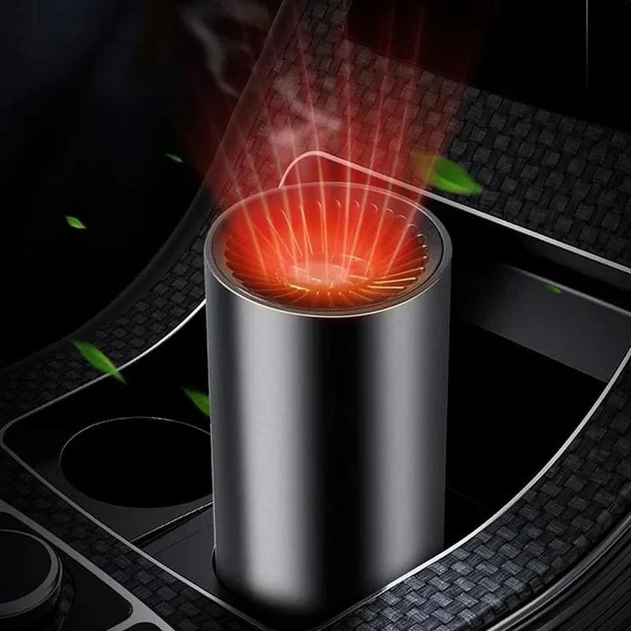 kaufsy | Schnelles Heizbecherform Auto Warmluftgebläse - Schnelles Heizen & Kühlen Einstellbar 360 Grad drehbar Plug and Use für Auto, SUV, Wohnmobil und Lastwagen