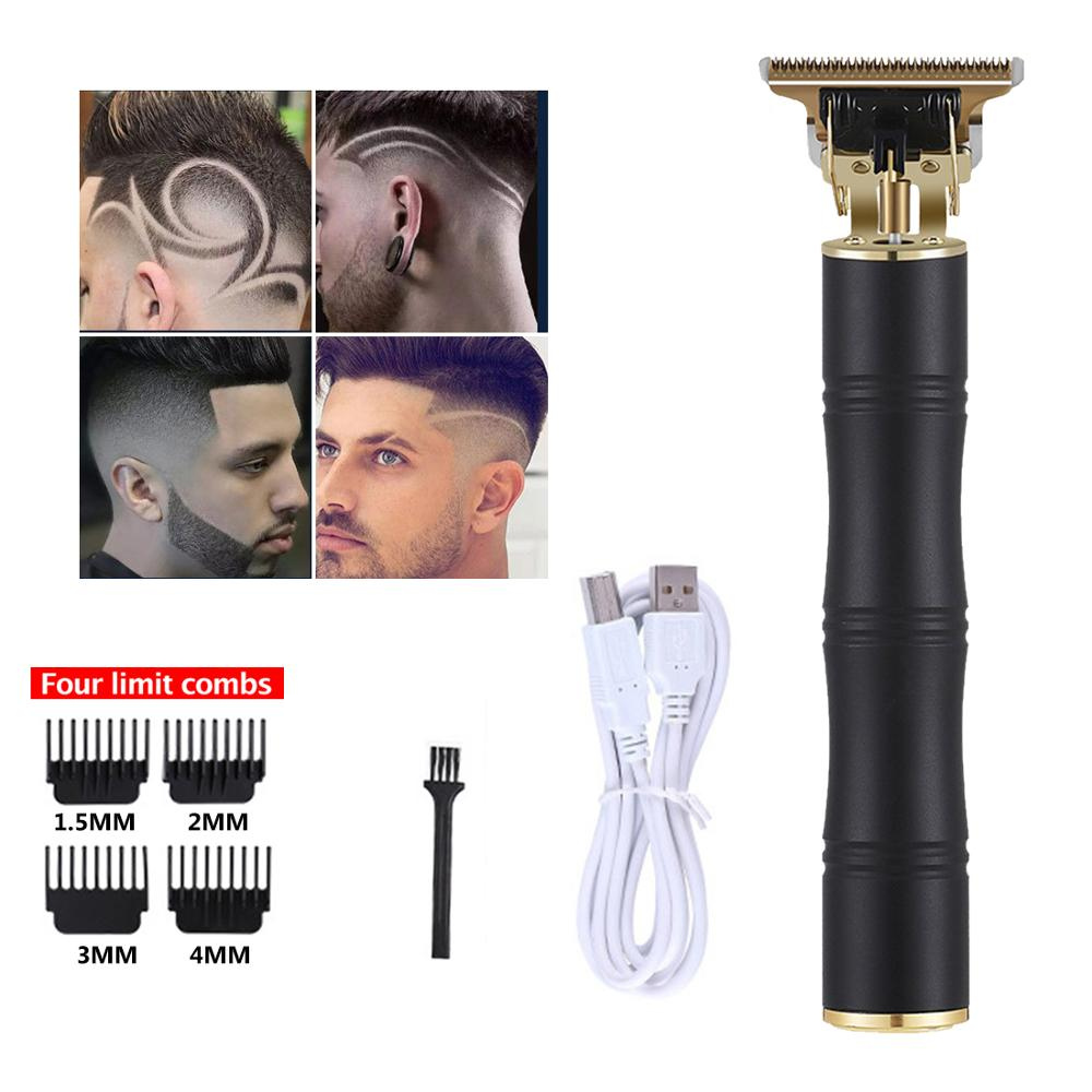 Cordless T-Blade Hair Trimmer for Precision Cuts, Beards, Edges & Detail Work – Rechargeable Men's Grooming Clipper for Home & Travel Use | Thomler