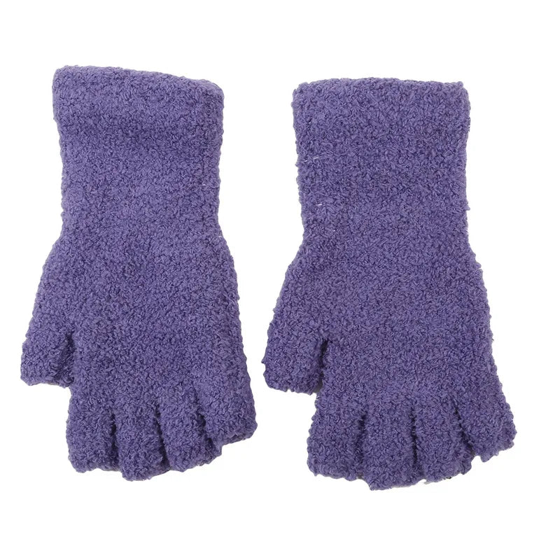 Plush-Lined Convertible Knit Handwarmers for Touchscreen Use | Thomler