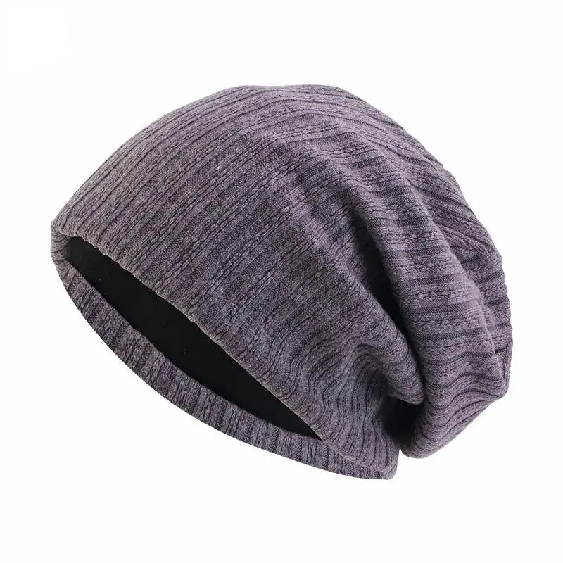 Textured Knit Beanie – Soft Cotton-Blend Winter Cap for Men & Women, One Size Fits All | Thomler