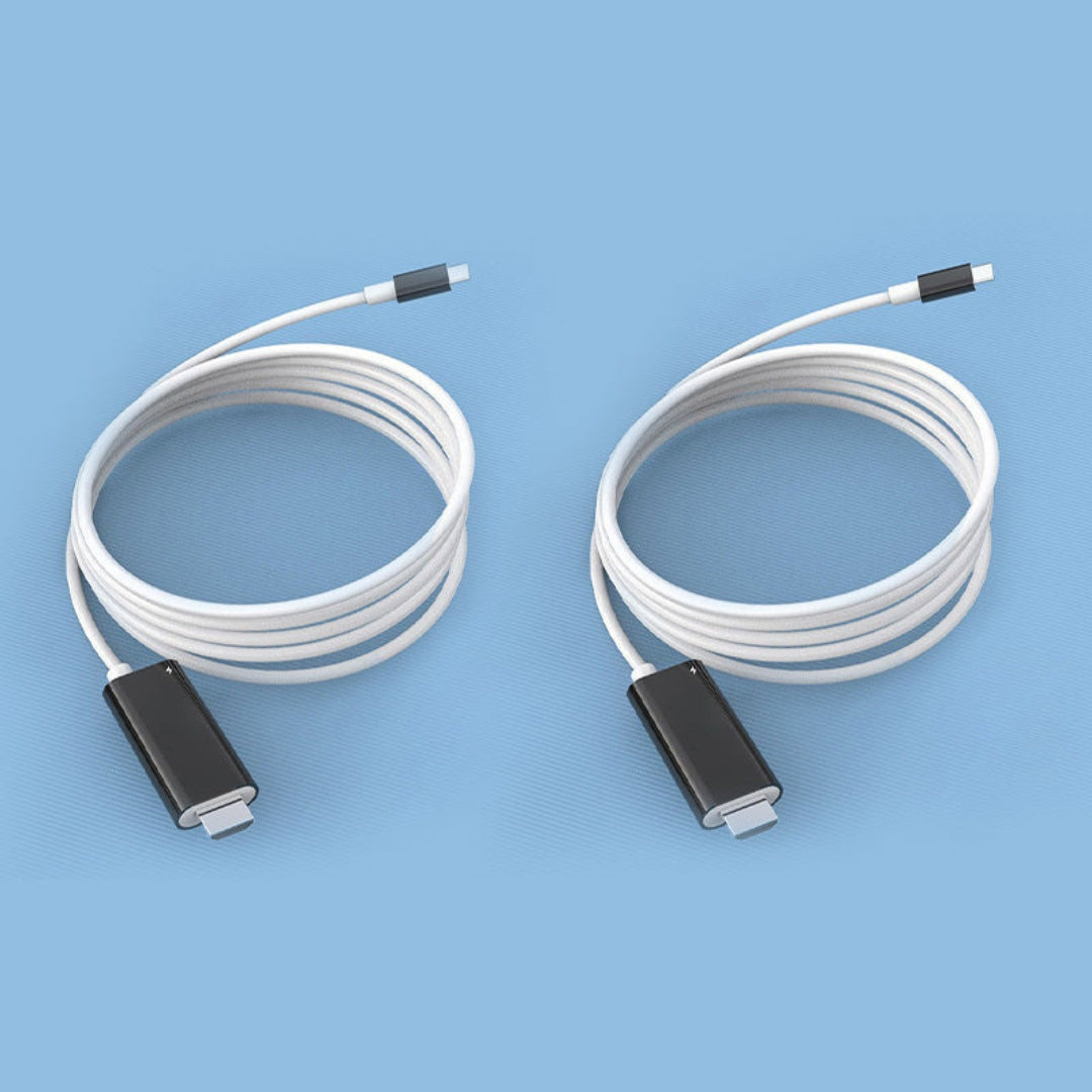 USB-C to HDMI Cable with Power Delivery Fast Charging – 6.6 ft Adapter Cord for Gaming Console, Phone, Tablet & Laptop Display Output | Thomler