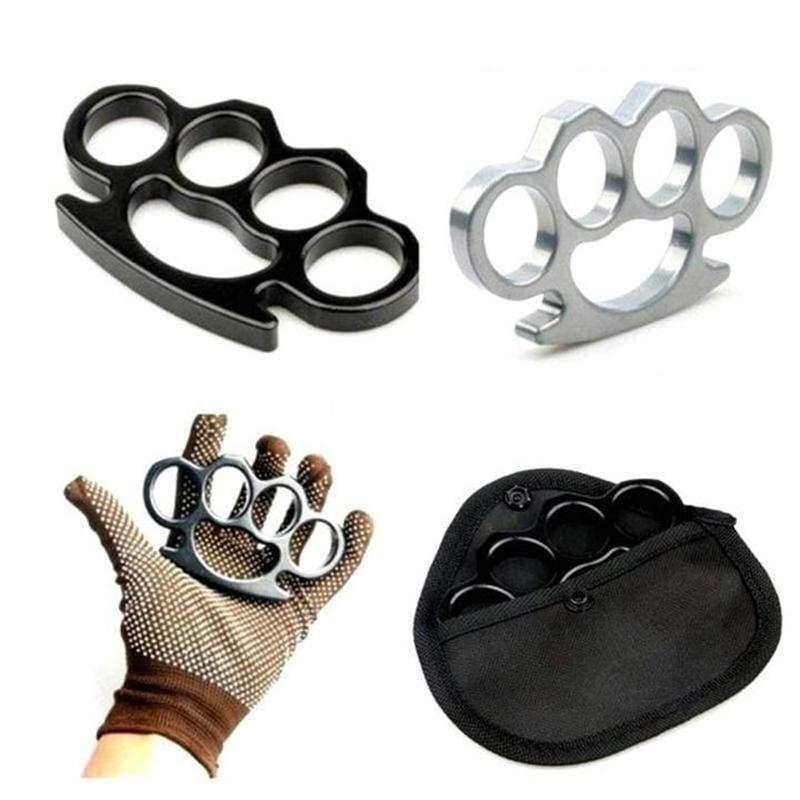 Compact Metal Self-Defense Knuckle Ring for Personal Safety and Emergency Glass Breaking | Thomler