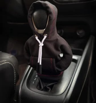 Mini Hoodie Gear Shift Cover – Playful Car Interior Accessory for Manual & Automatic Vehicles | Thomler