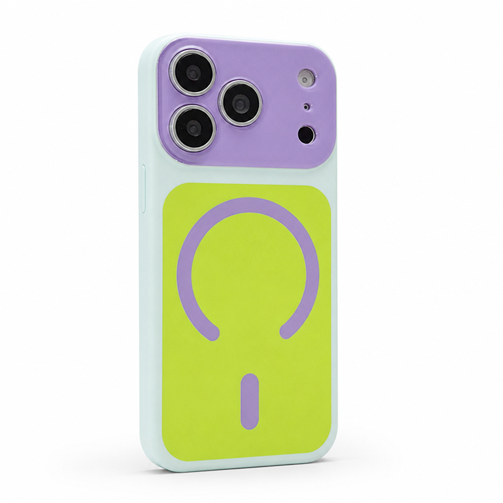 Reinforced-Corner Magnetic Phone Case with Drop Protection & Wireless Charging Alignment for iPhone 13-17 Series | Thomler