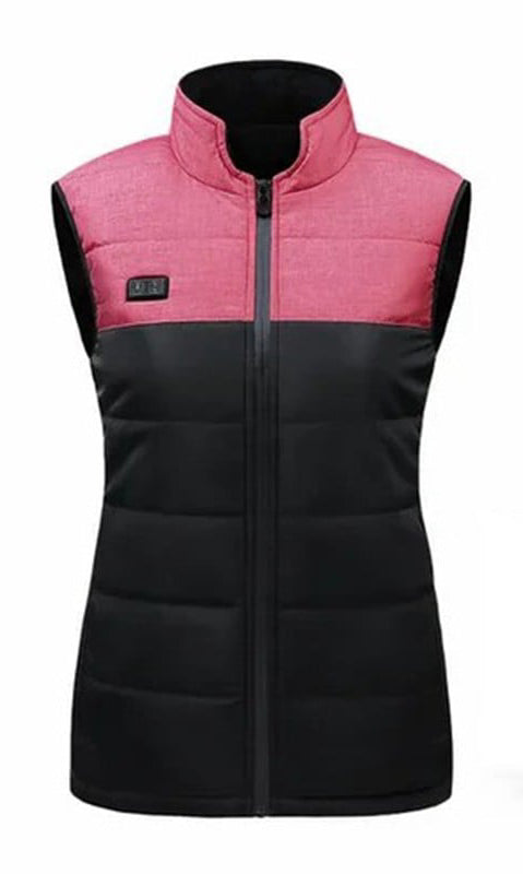 Heated Vest with 15 Heating Zones & 6 Temperature Settings for Men & Women – Rechargeable Battery-Powered Warming Jacket for Outdoor Work | Thomler