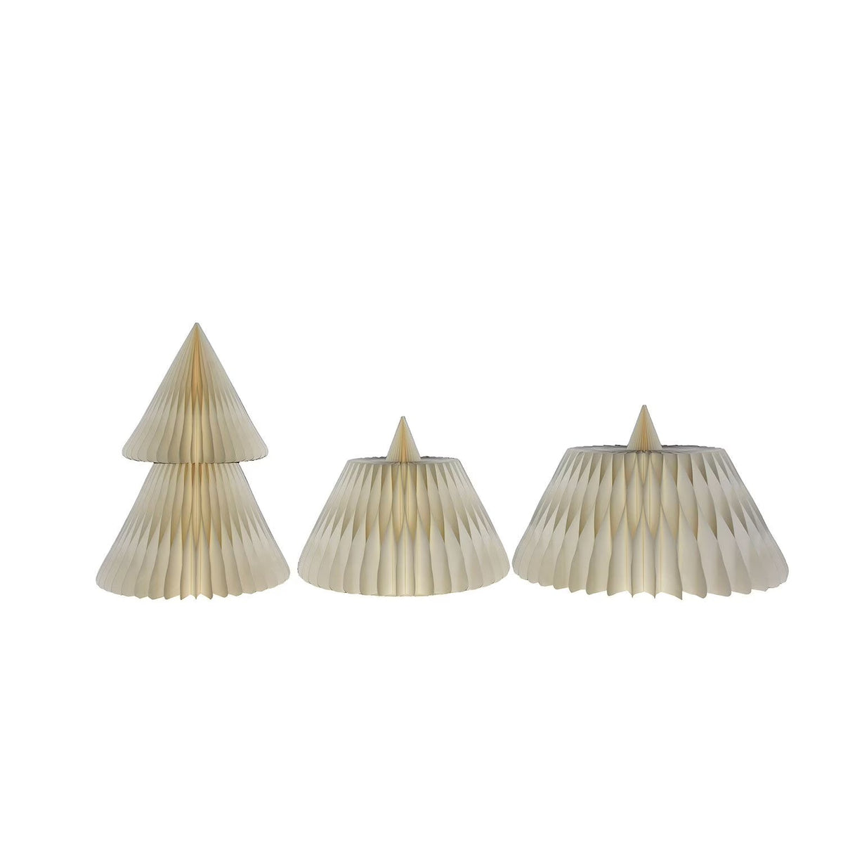 Folding Paper Decoration Tree – Collapsible Honeycomb Structure for Parties & Seasonal Displays | Thomler