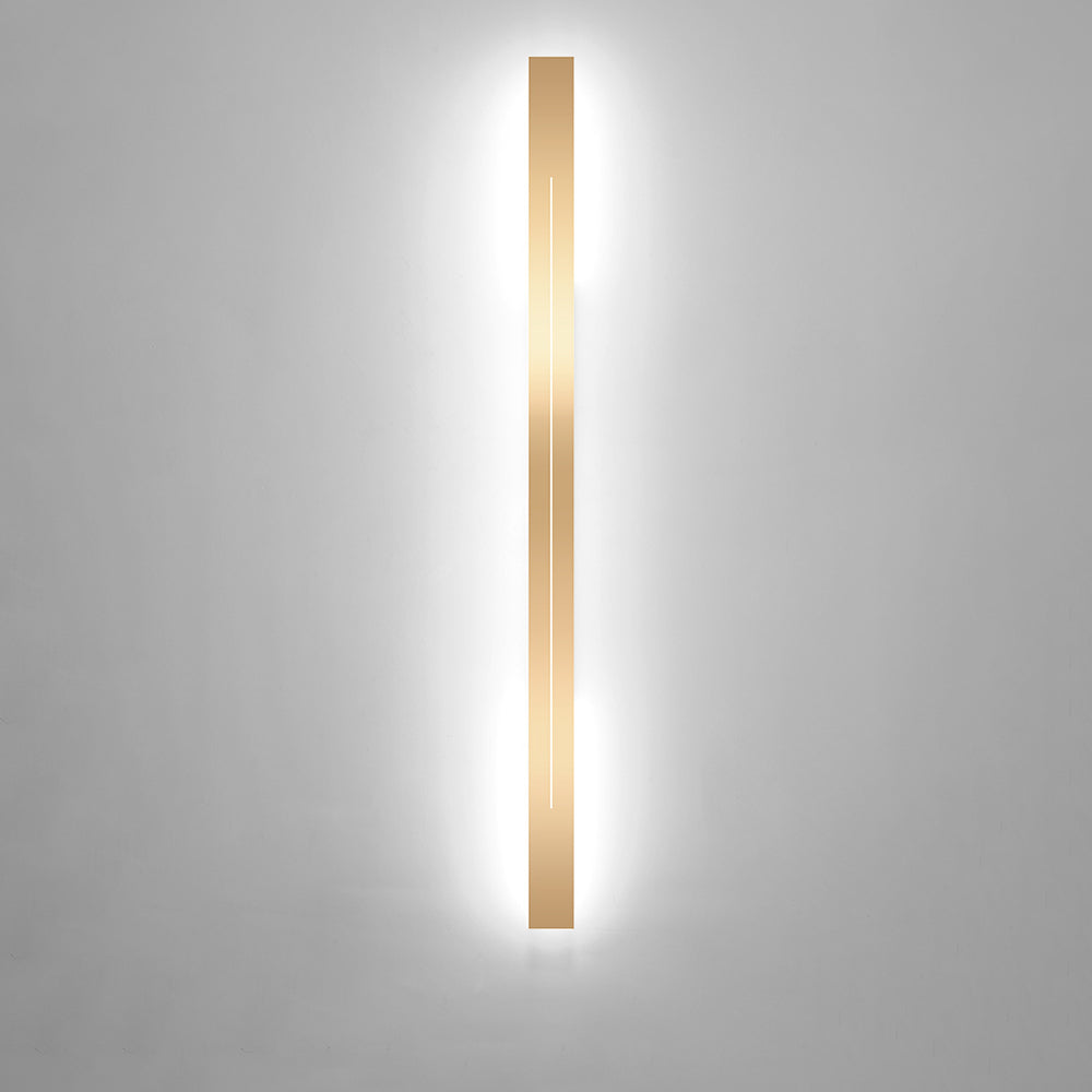 Linear Wall Sconce – LED Modern Metal Accent Light for Living Room Bedroom Hallway Entryway – Dimmable Option Available – Rectangular | Thomler