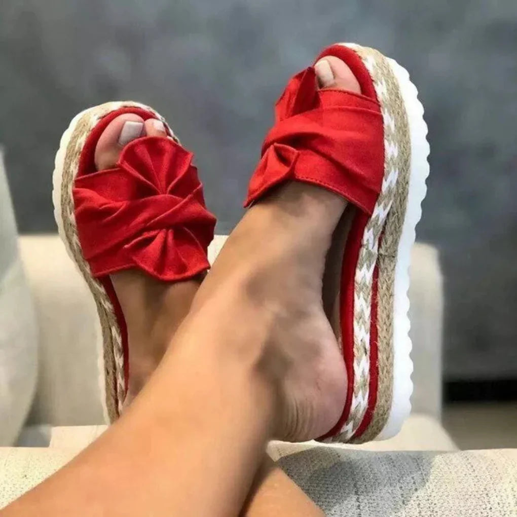 Women's Arch Support Wedge Sandals with Cushioned Footbed & Adjustable Straps for All-Day Comfort & Style | Thomler