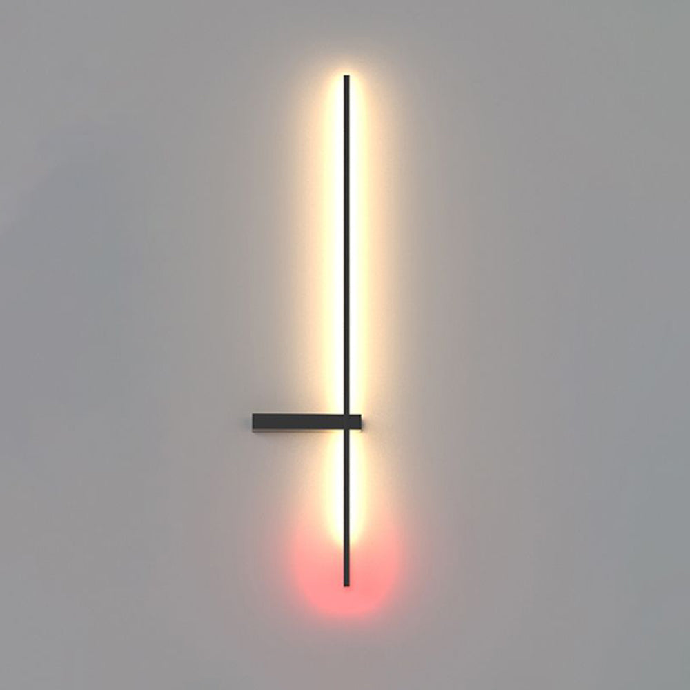 Dual-Tone Linear LED Wall Sconce – Modern Metal & Acrylic Light for Dining Rooms, Living Rooms & Home Offices | Thomler