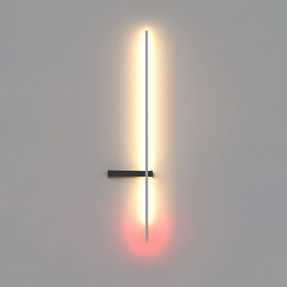 Dual-Tone Linear LED Wall Sconce – Modern Metal & Acrylic Light for Dining Rooms, Living Rooms & Home Offices | Thomler