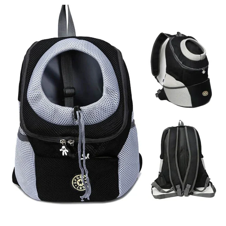 Pet Carrier Backpack for Dogs & Cats with Ventilated Mesh, Adjustable Straps & Storage Pockets for Hiking Travel Vet Visits | Thomler