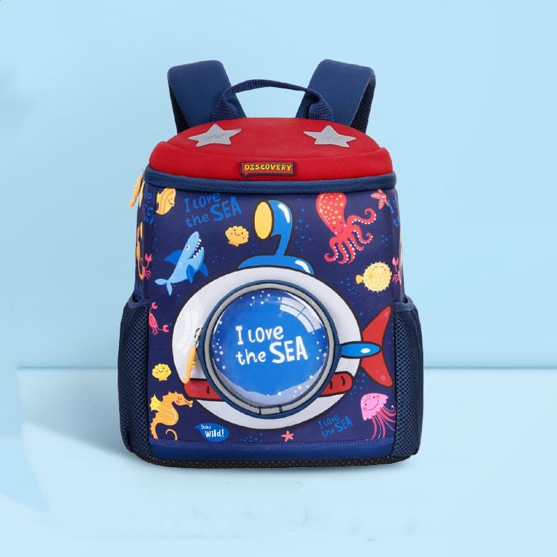 Kids Backpack with Adjustable Straps & Padded Back for Boys & Girls – Waterproof Nylon School Bag for Kindergarten & Preschool | Thomler