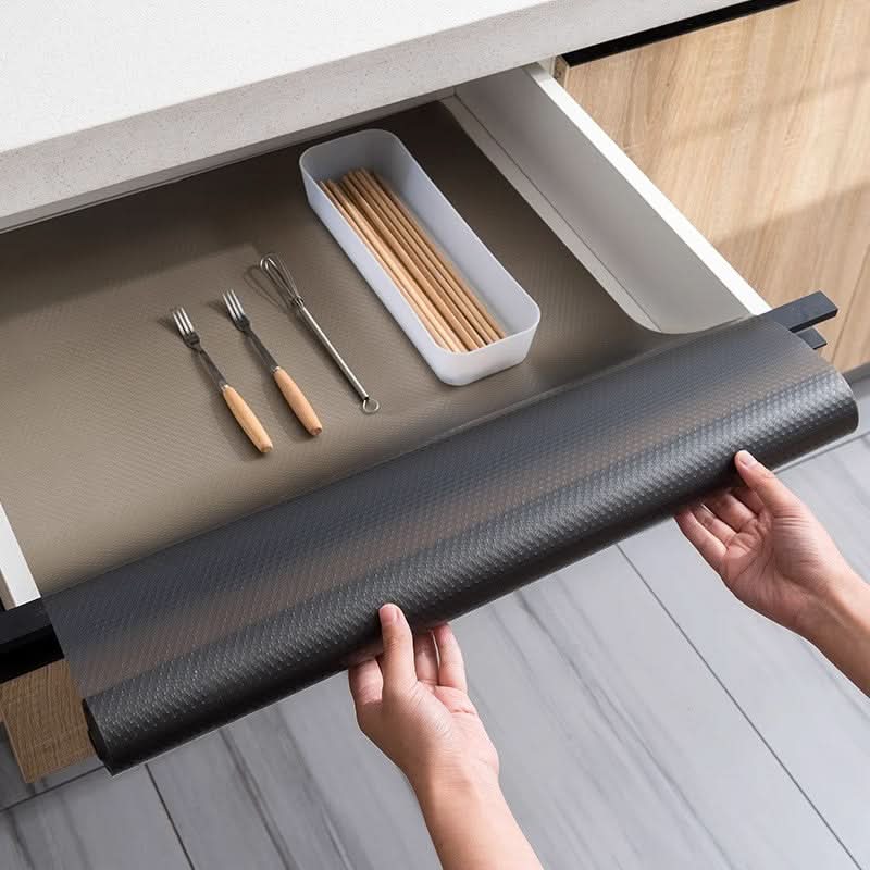 Non-Slip Drawer Mat – Moisture-Resistant Cabinet Protection for Kitchen & Storage | Thomler