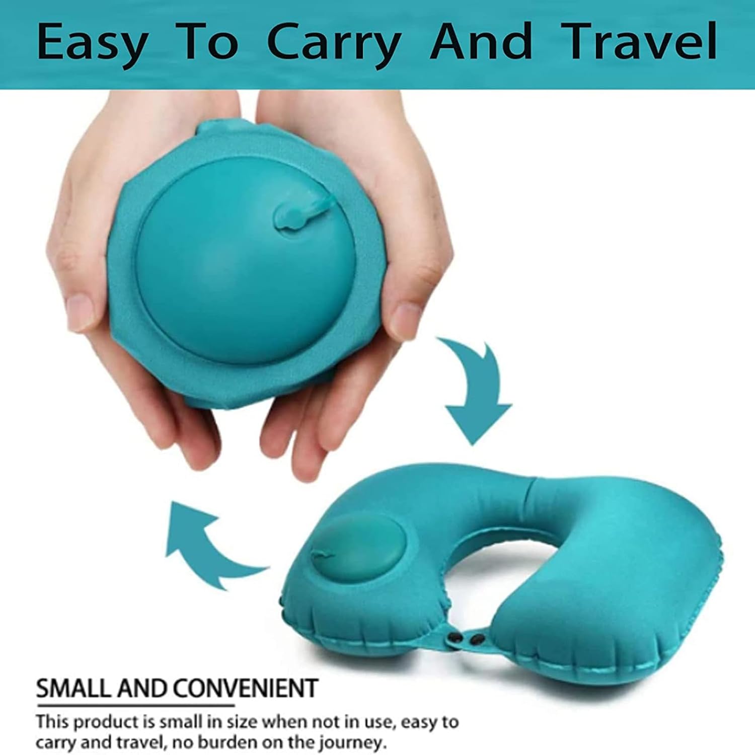AirComfort™ – Wasserdichtes aufblasbares Nacken- und Reisekissen