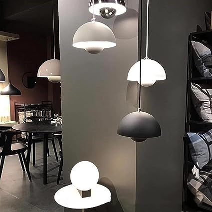 Dome Pendant Light Fixture Single Head Nordic Style Hanging Lamp Adjustable Cable Modern Ceiling Light for Kitchen Island Dining Room | Thomler
