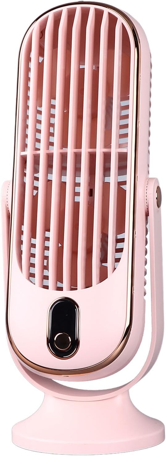 Rechargeable Portable Desk Fan with 720° Rotation & 8-Hour Battery – Quiet USB Travel Cooling Fan for Home, Office & Camping | Thomler