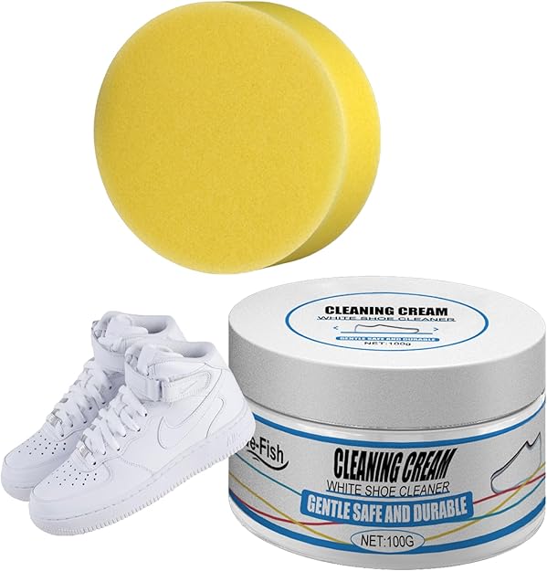 Footwear Restoration Cream for Sneakers, Leather Shoes, Boots – Deep Stain Remover for Scuffs, Dirt & Yellowing – Revitalizes All Shoe Types | Thomler