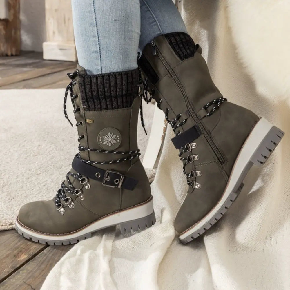 Women's Ankle Boots with Anti-Slip Sole & Waterproof Design for Fall & Winter | Thomler