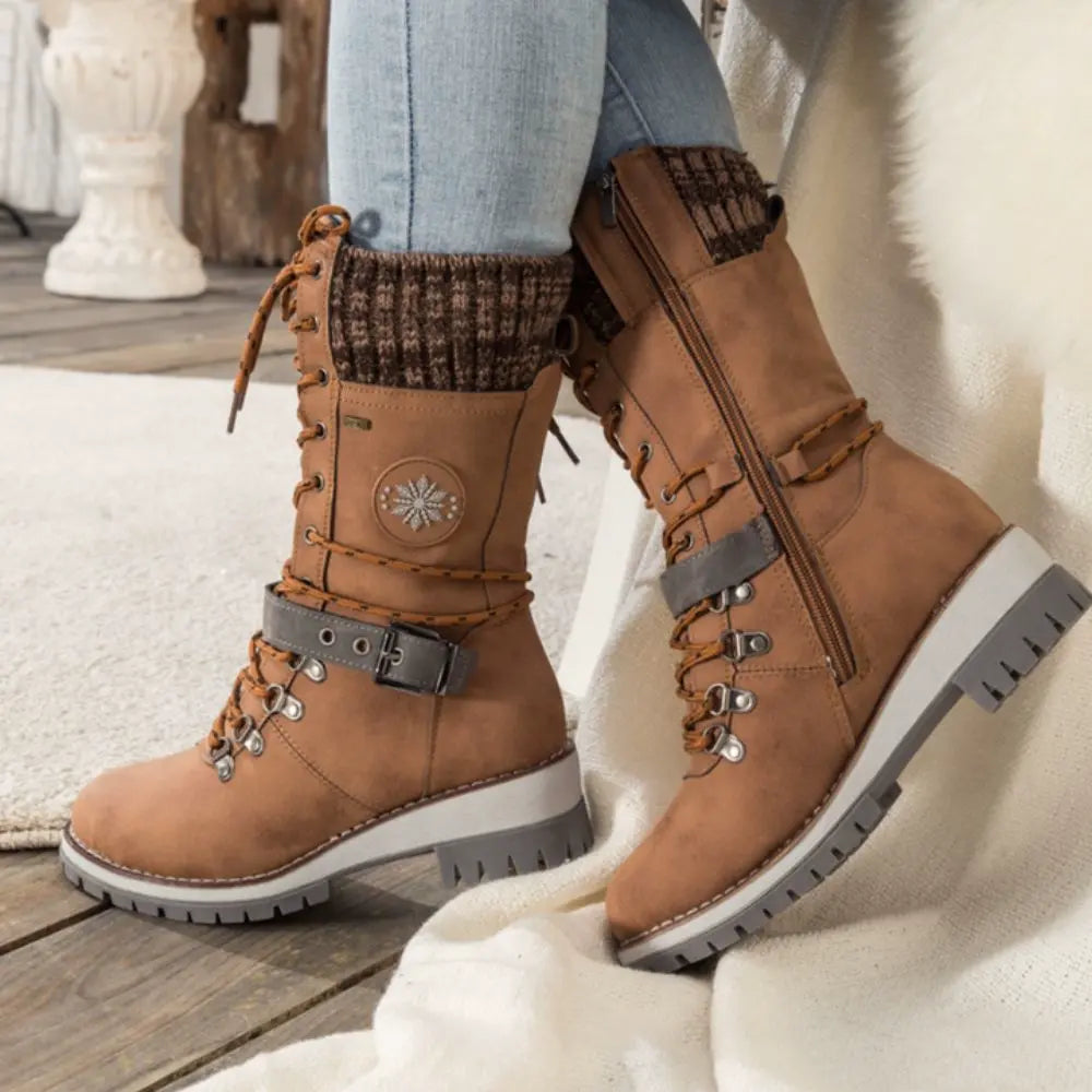 Women's Ankle Boots with Anti-Slip Sole & Waterproof Design for Fall & Winter | Thomler