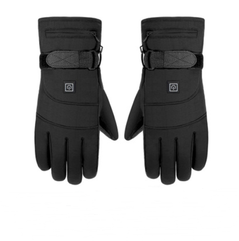Heated Winter Gloves with Touchscreen Fingertips – Waterproof Battery-Powered Hand Warmers for Outdoor Sports, Skiing, Motorcycling & Cold | Thomler