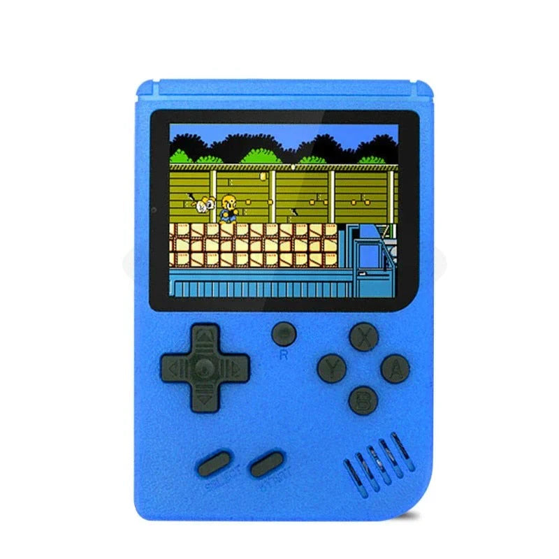 Game Console Plastic 7 Hours Portable Retro Gaming 400 Games TV Output Handheld Entertainment Travel Arcade System | Thomler
