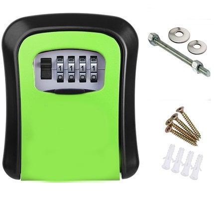 Wall-Mounted Key Safe Box Steel Password Lock Storage | Thomler