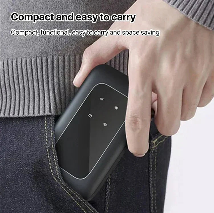 Pocket-Size 5G Mobile Hotspot – Stream, Work & Travel with Blazing Wireless Internet Anywhere | Thomler