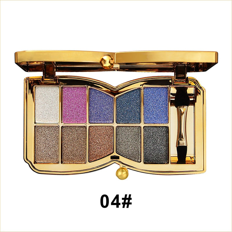 ShimmerGlam Pro – 10-farbige Glitzerpalette | 50% RABATT