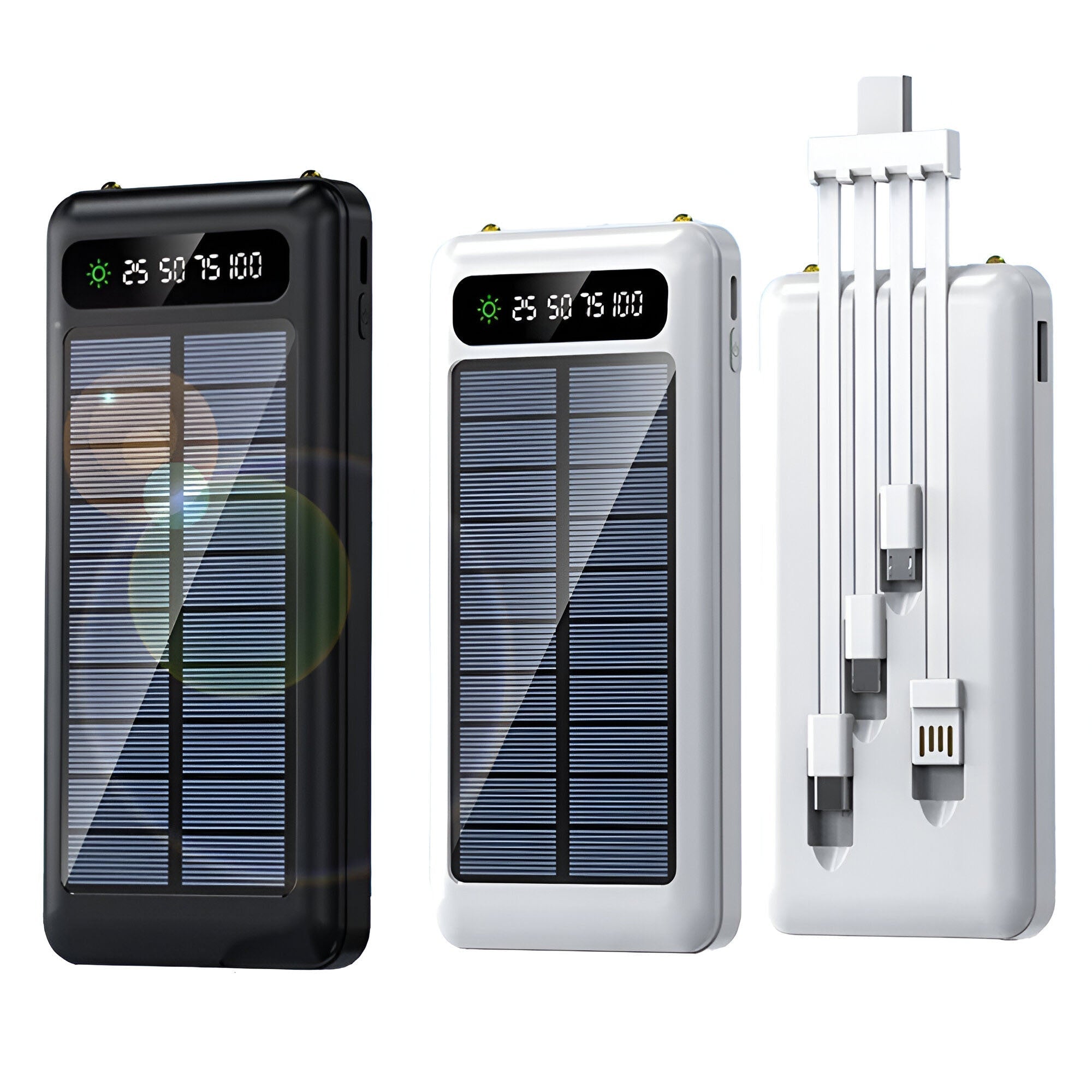 Hochleistungs-Solar-Powerbank mit 20.000mAh – Schnelles und Dual-Laden