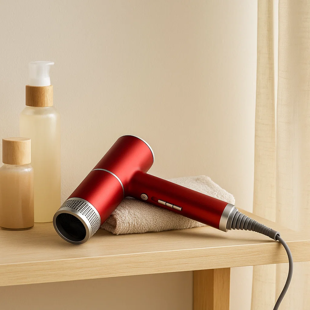 Hair Dryer ABS 27.0 cm Compact 1100W Daily Travel Fast Drying Ionic Styling Tool | Thomler
