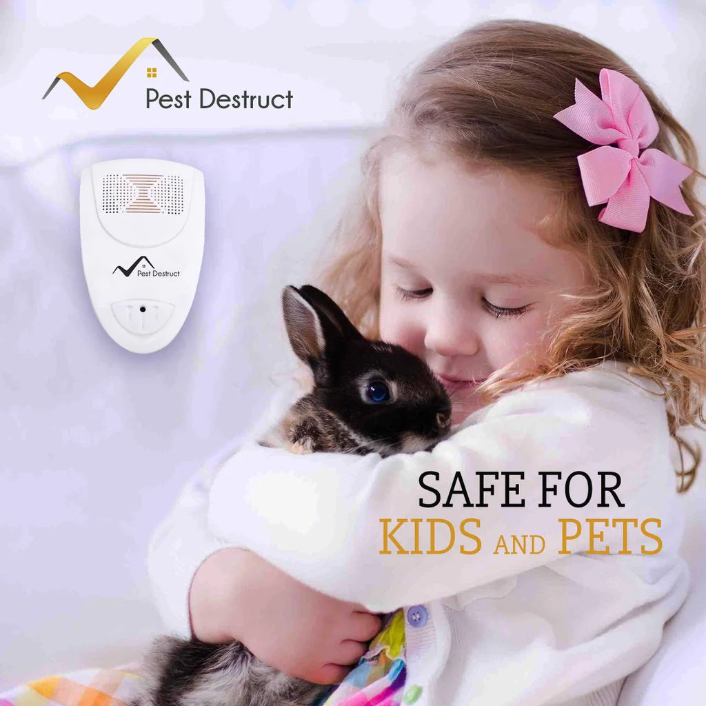 Electronic Pest Deterrent Device for Rodents and Insects – Plug-In Sonic Wave Technology for Homes Up to 800 sq ft – Safe Around Pets and Ch | Thomler