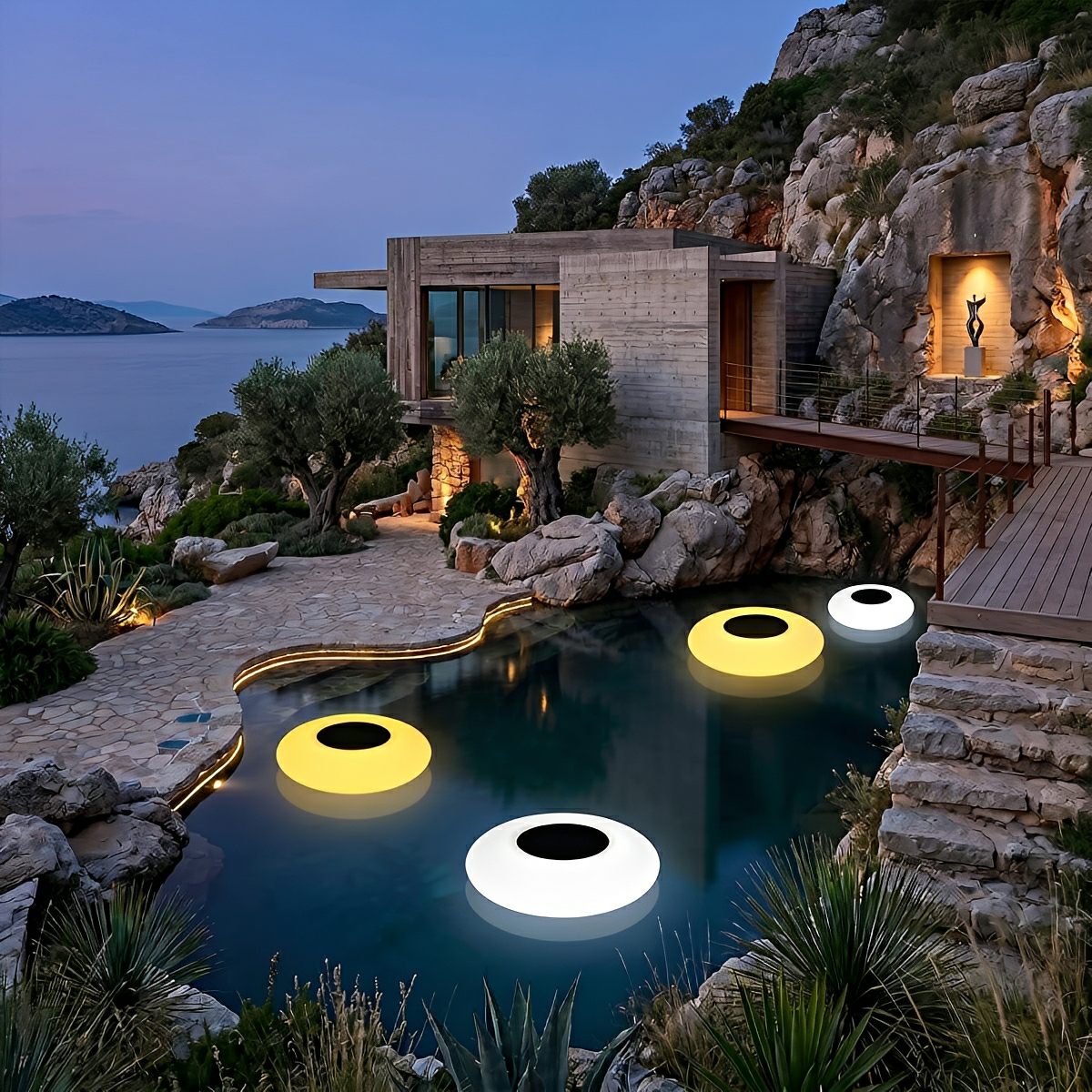Floating Orb Pool Light – Solar Powered RGB Globe with Remote Control & Adjustable Brightness for Pools, Ponds & Gardens | Thomler