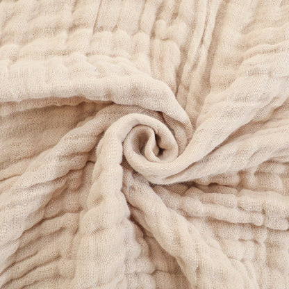 Lightweight Cotton Gauze Throw Blanket – Breathable Summer Layer for Bed, Couch & Chair – Natural Organic Fabric – Soft All-Season Cover | Thomler
