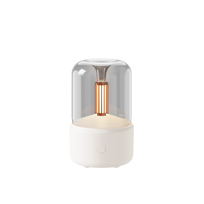 Essential Oil Diffuser Night Light | Ultrasonic Mist Aromatherapy Humidifier with Soft Glow LED | Quiet for Bedroom Living Room Office | Thomler