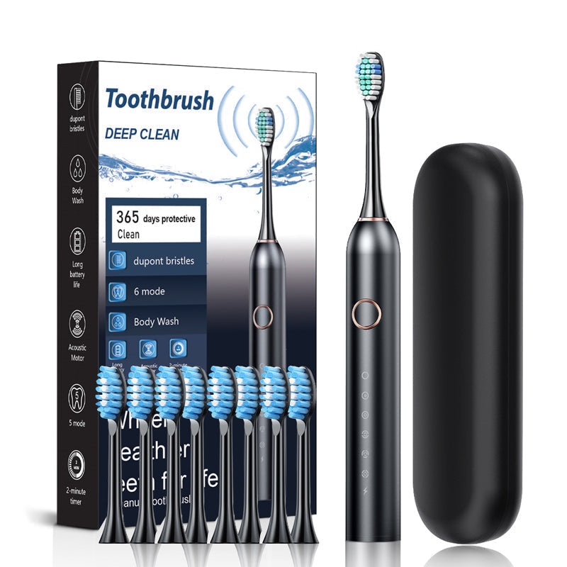 Rechargeable Sonic Toothbrush with 6 Cleaning Modes IPX7 Waterproof Electric Toothbrush 40000 VPM for Daily Oral Care Adults Dental Hygiene | Thomler