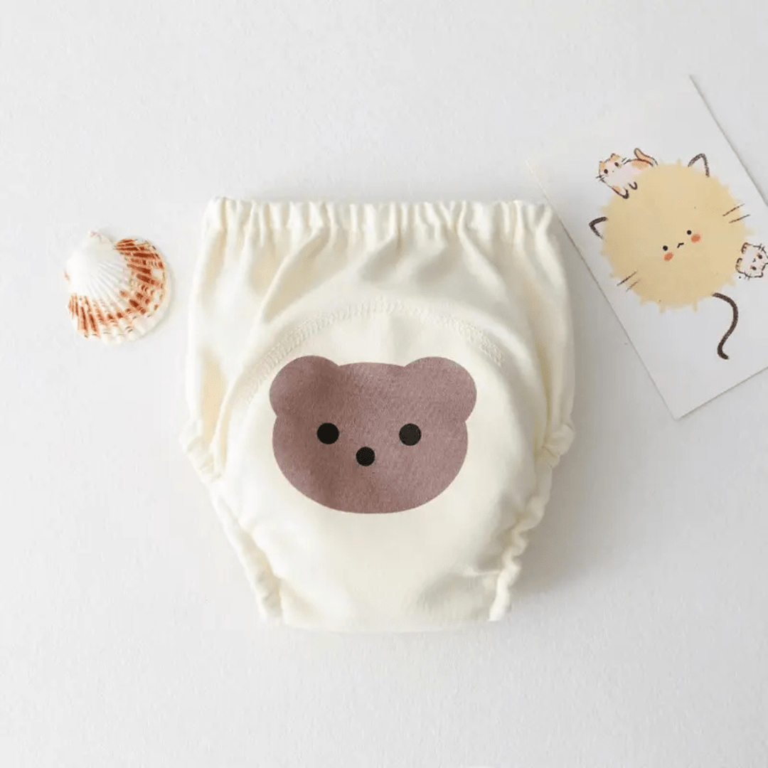 Reusable Toddler Training Pants for Potty Learning – 6-Pack of Washable Cotton Underwear with Waterproof Lining | Thomler