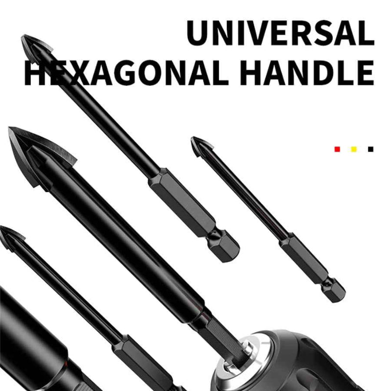 Carbide Drill Bit Set for Tile, Glass & Marble – Precision Drilling Without Water | Thomler