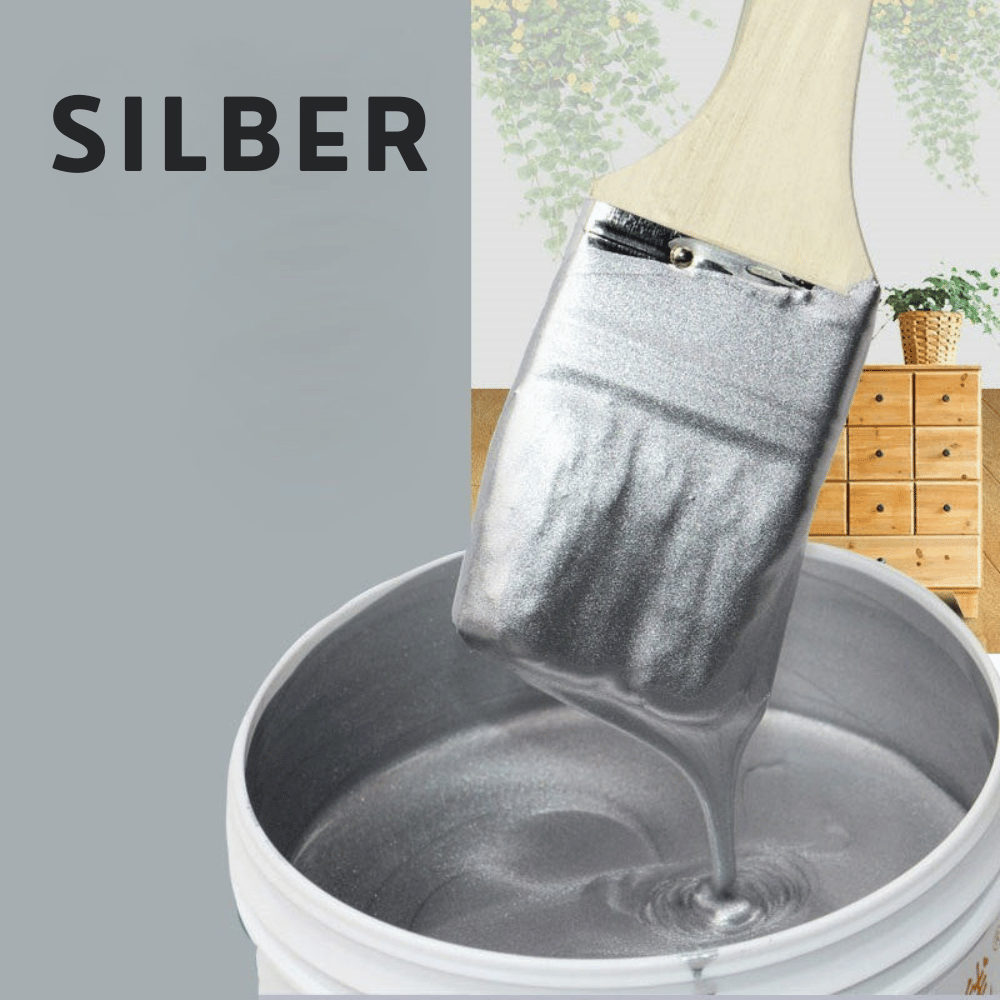 GoldLuxe — Metallic-Blattfarbe mit KOSTENLOSEM Pinsel | 50% RABATT