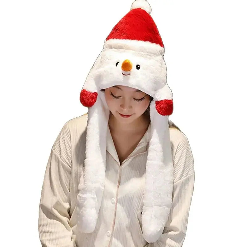 Festive Holiday Character Hat - Soft Padded Winter Headwear for Parties & Photos | Thomler