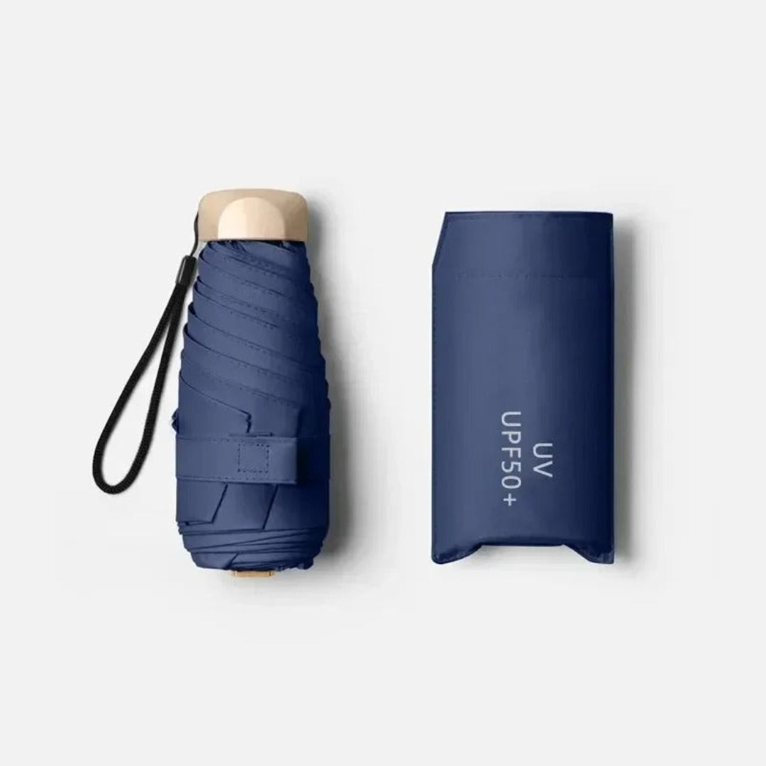 Compact Travel Umbrella with UV Protection & Water-Resistant Canopy | Thomler