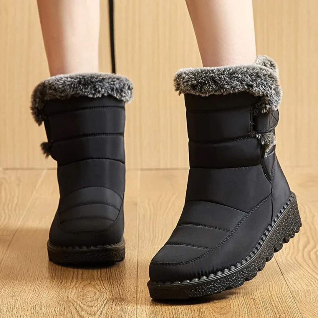 Women's Insulated Winter Boots Waterproof with Plush Lining & Anti-Slip Sole for Snow, Cold Weather, Daily Wear & Outdoor Activities | Thomler