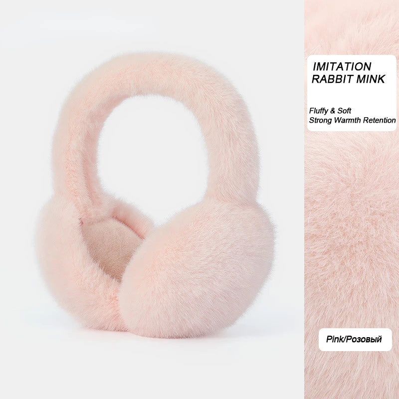 Foldable Fleece Ear Warmers – Soft Cold-Weather Head Accessory for Women | Thomler