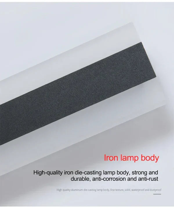 Outdoor Wall Light Weatherproof Fixture LED Modern Exterior Sconce for Porch Patio Entryway Garden Pathway IP65 Waterproof Year-Round | Thomler